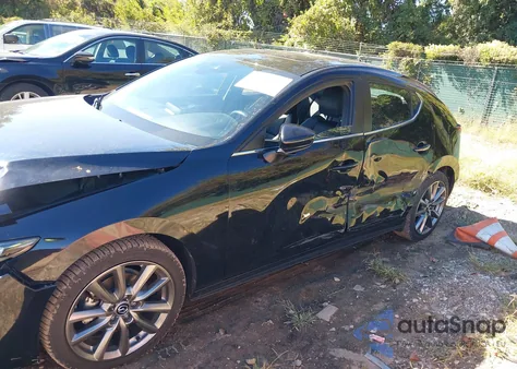 2021 Mazda Mazda3 Preferred из США, поврежденный, VIN JM1BPBLL3M1339390